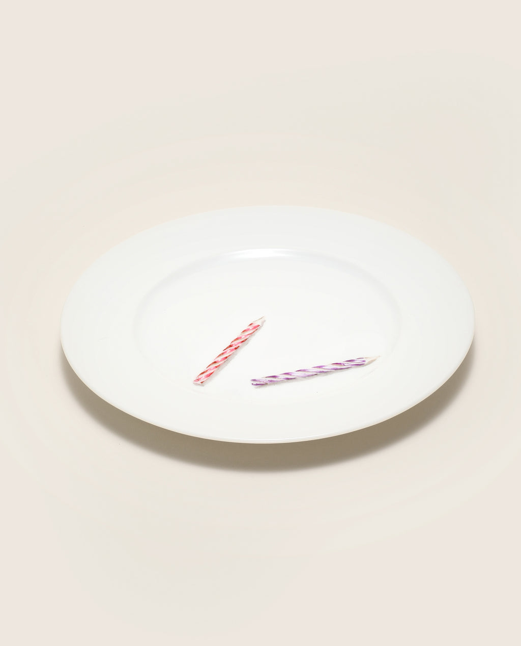 Birthday Cheers Hand Painted Porcelain Plate Set - Motte Studio