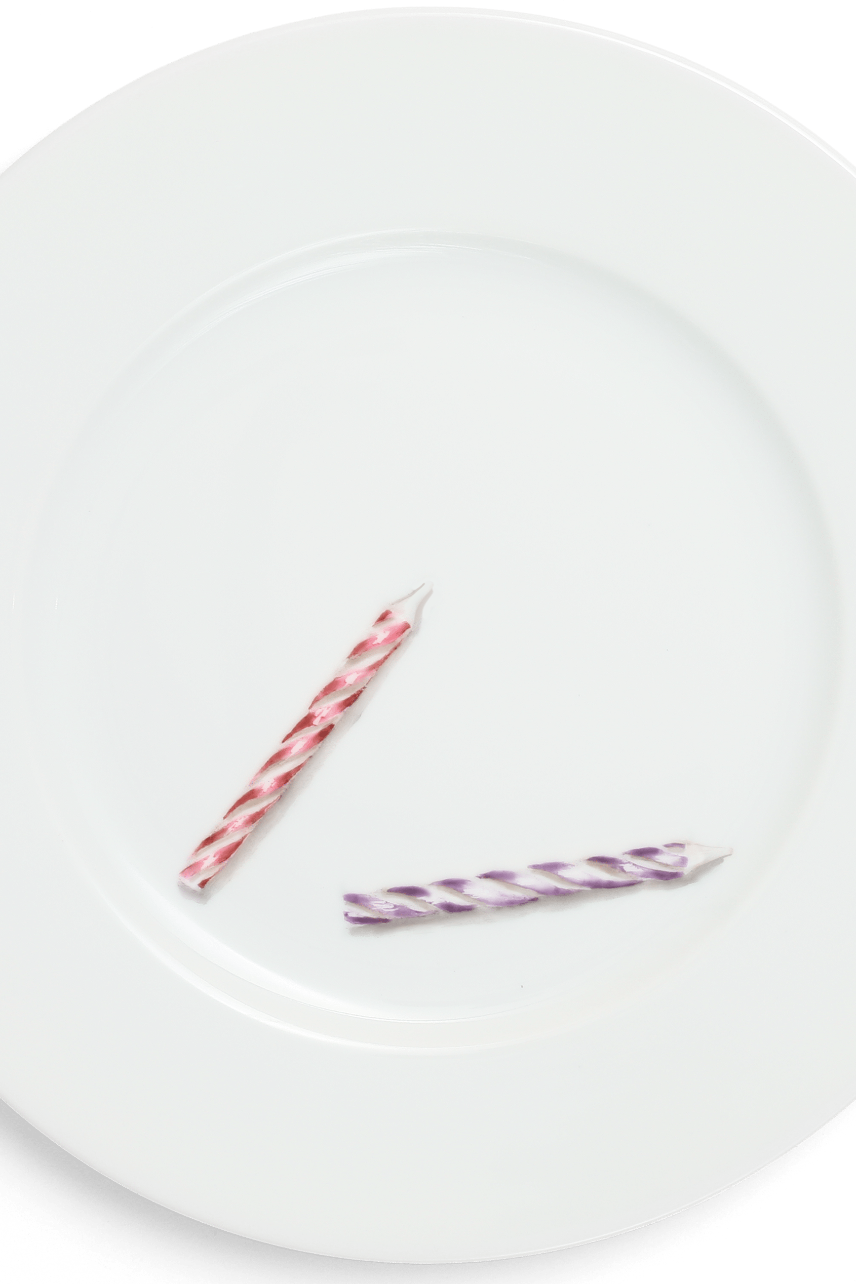 Birthday Toast | Hand Painted Dessert Plate Set - Motte Studio