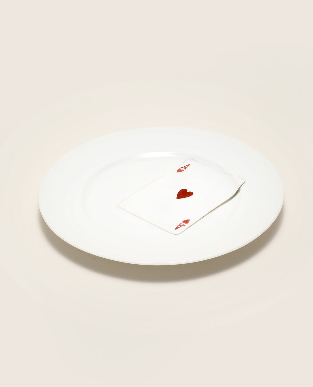 Game Night Hand Painted Porcelain Plate Set - Motte Studio