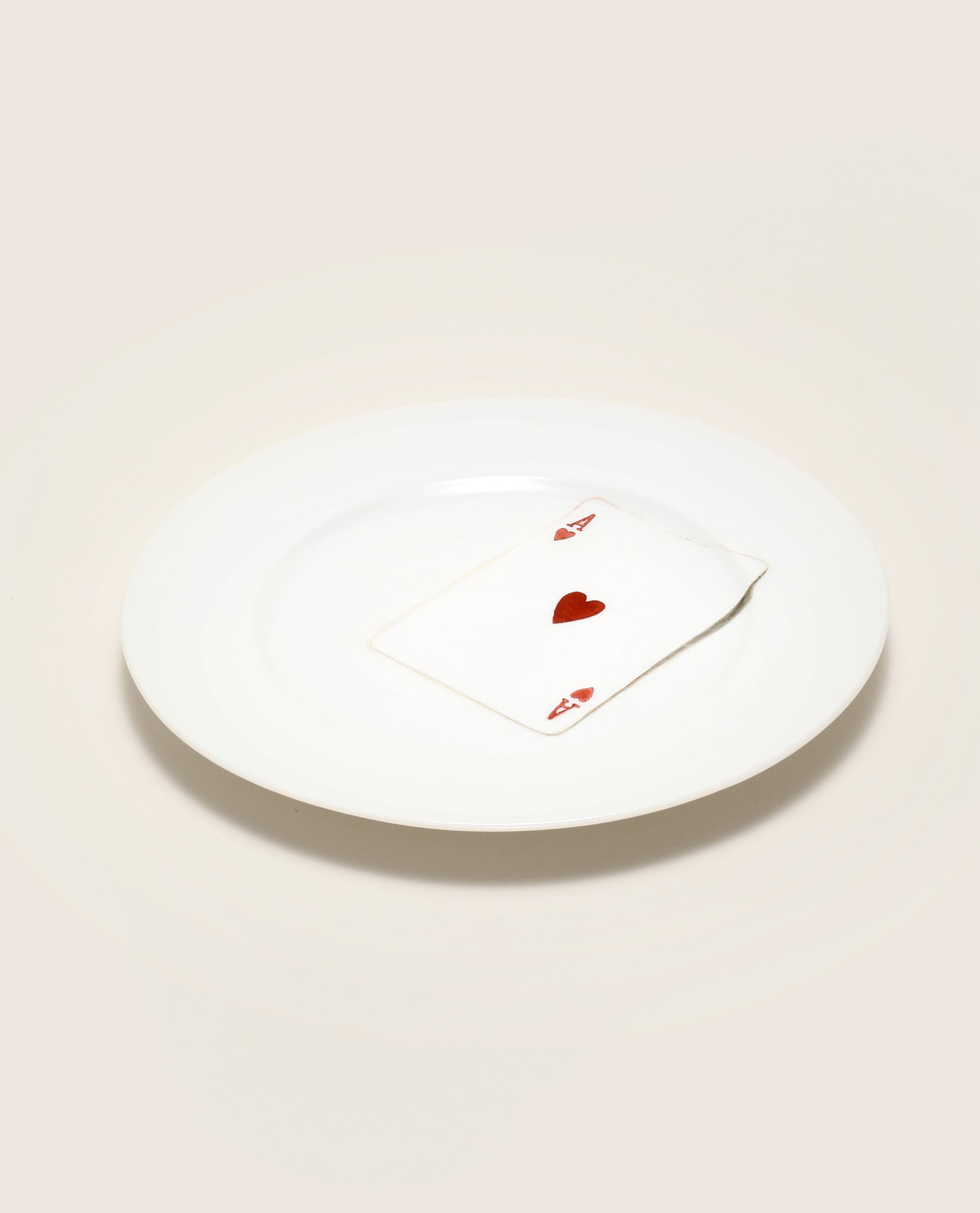 Game Night Hand Painted Porcelain Plate Set - Motte Studio