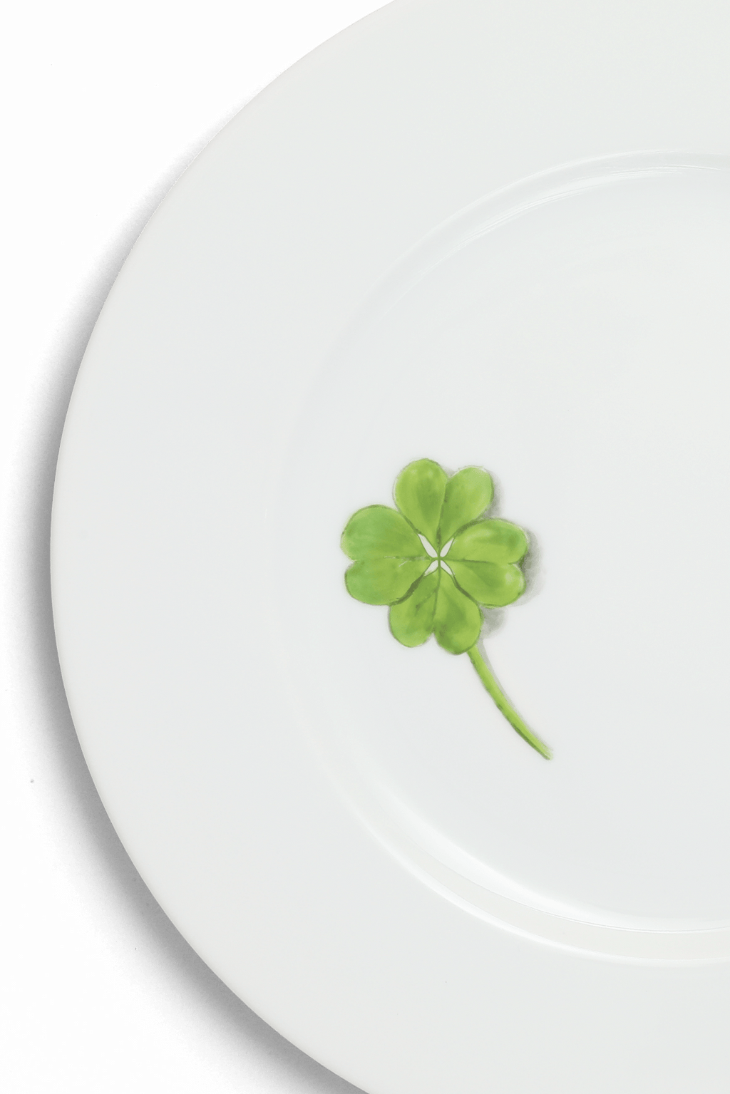 Lucky Charm | Hand Painted Dessert Plate Set - Motte Studio