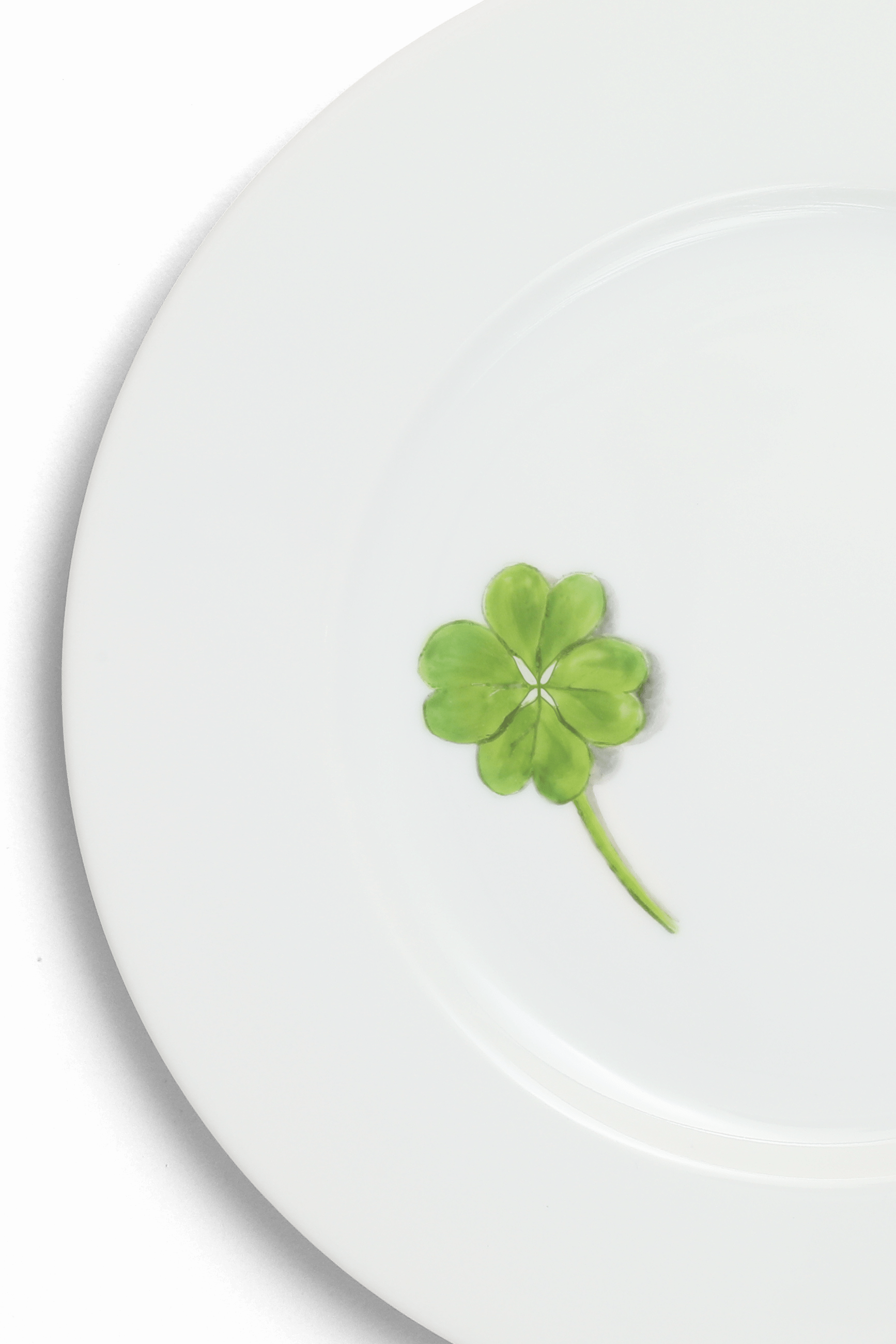 Lucky Charm | Hand Painted Dessert Plate Set - Motte Studio