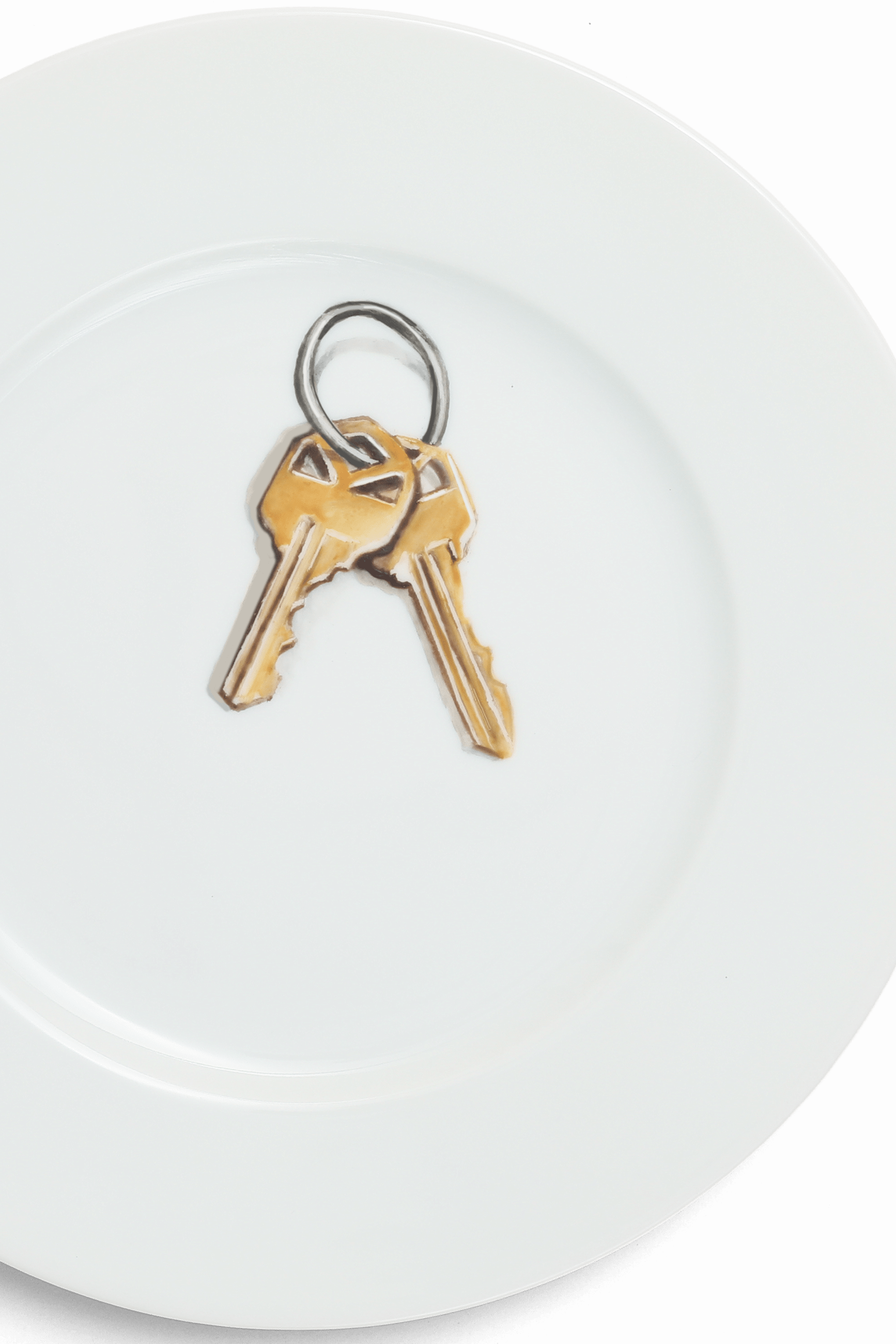 Housewarming | Personalized Hand Painted Dessert Plate Set - Motte Studio