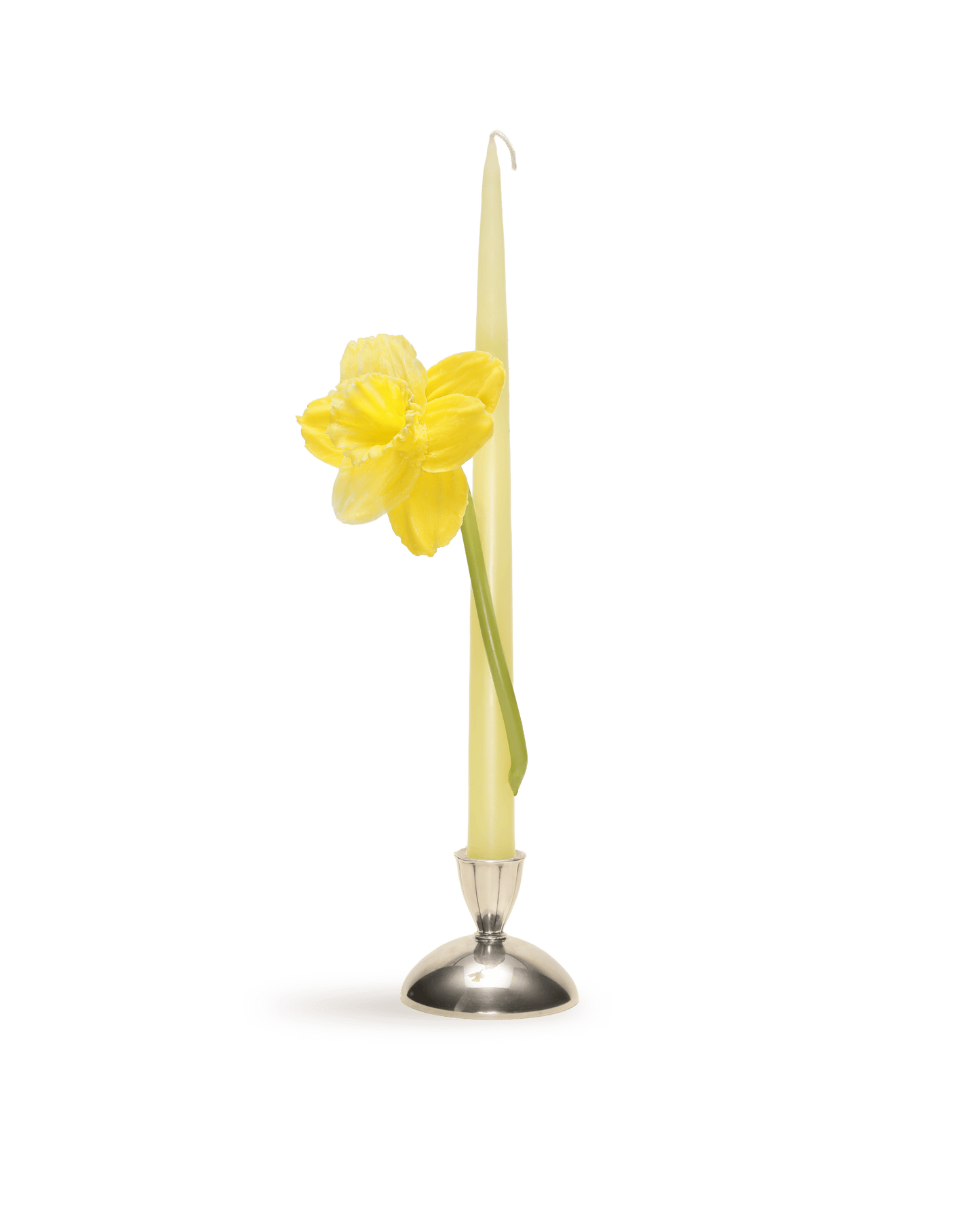 Yellow Daffodil Taper Candle - Motte Studio