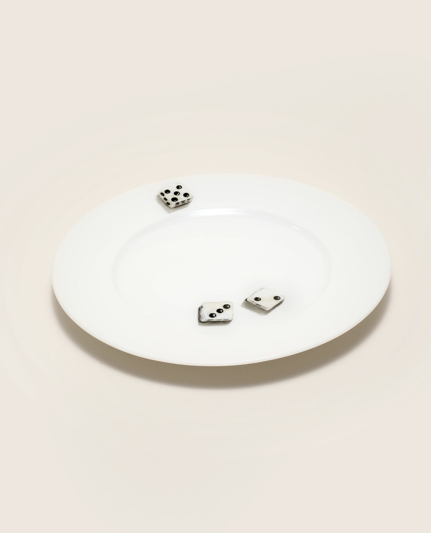 Game Night Hand Painted Porcelain Plate Set - Motte Studio