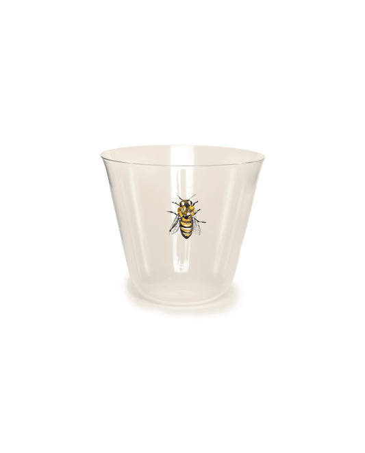 Bee Glasses | Hand Painted Set of Two - Motte Studio