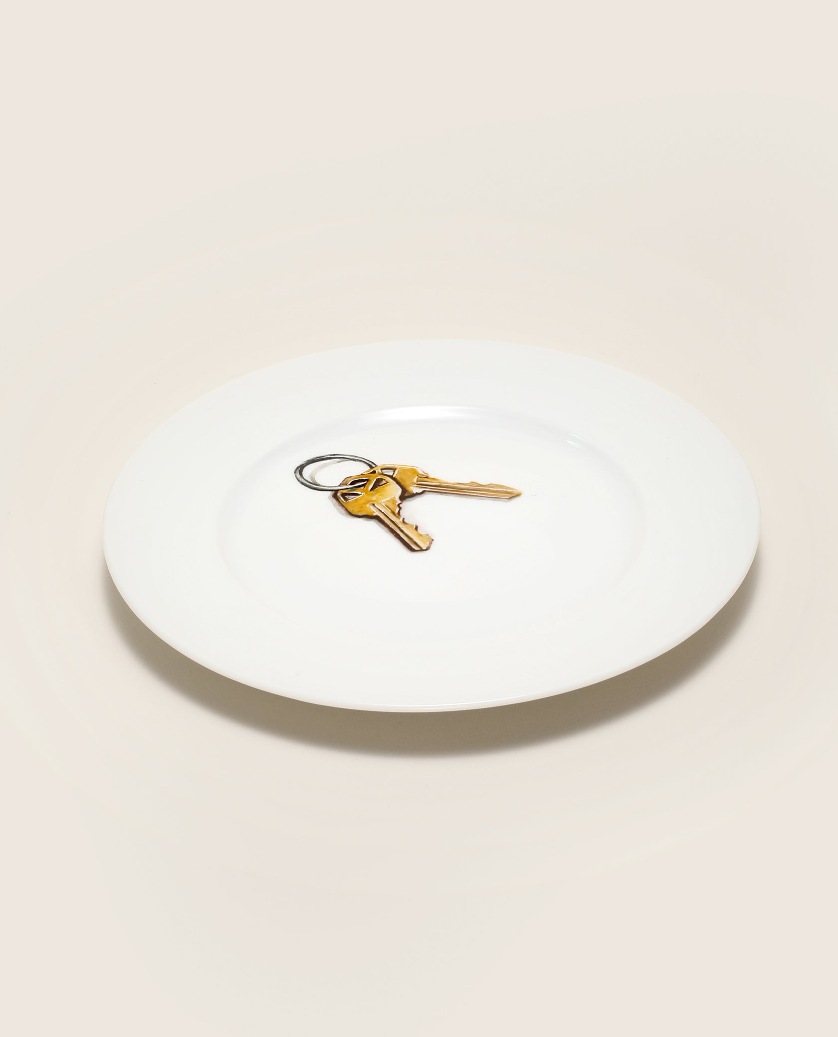 Customized Housewarming Hand Painted Porcelain Plate Set - Motte Studio