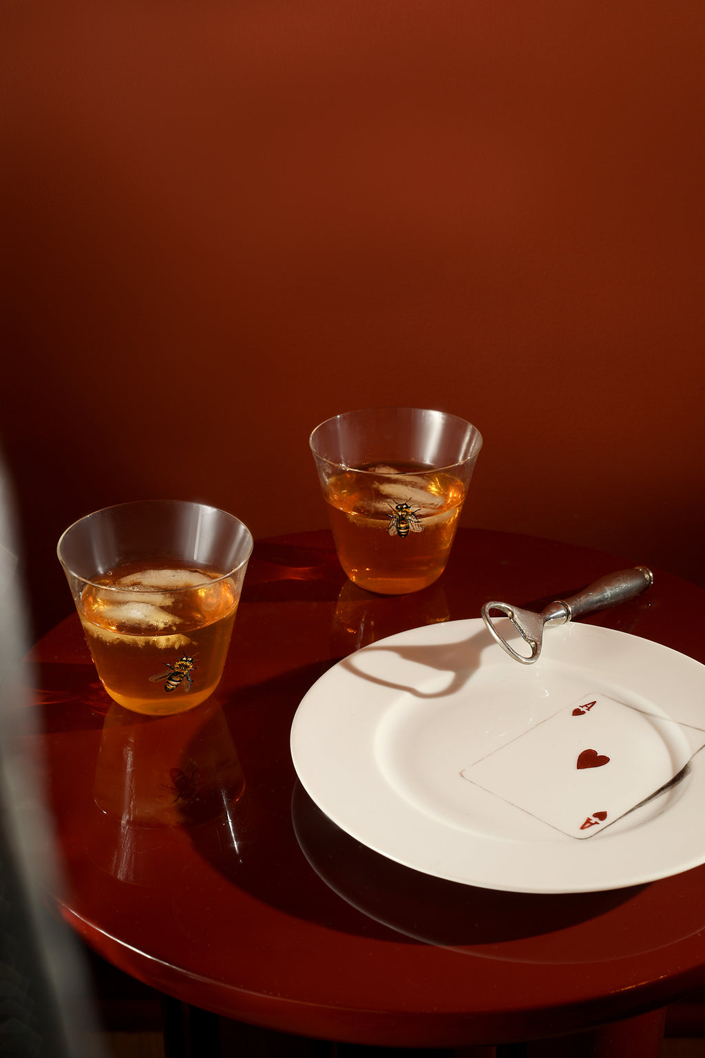 Game Night | Hand Painted Dessert Plate Set - Motte Studio