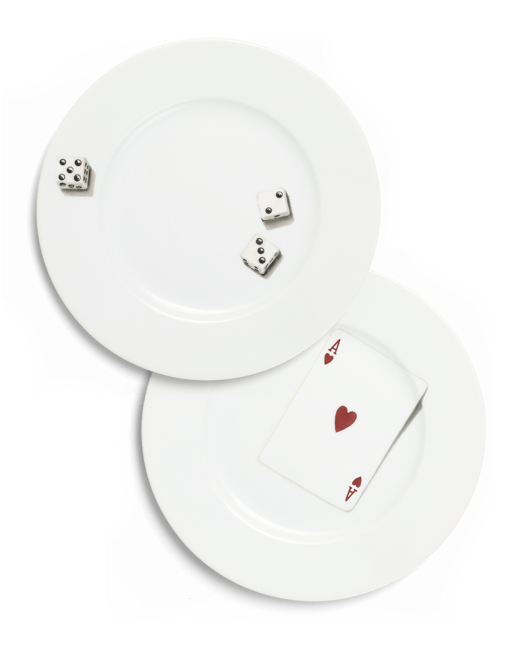 Game Night | Hand Painted Dessert Plate Set - Motte Studio