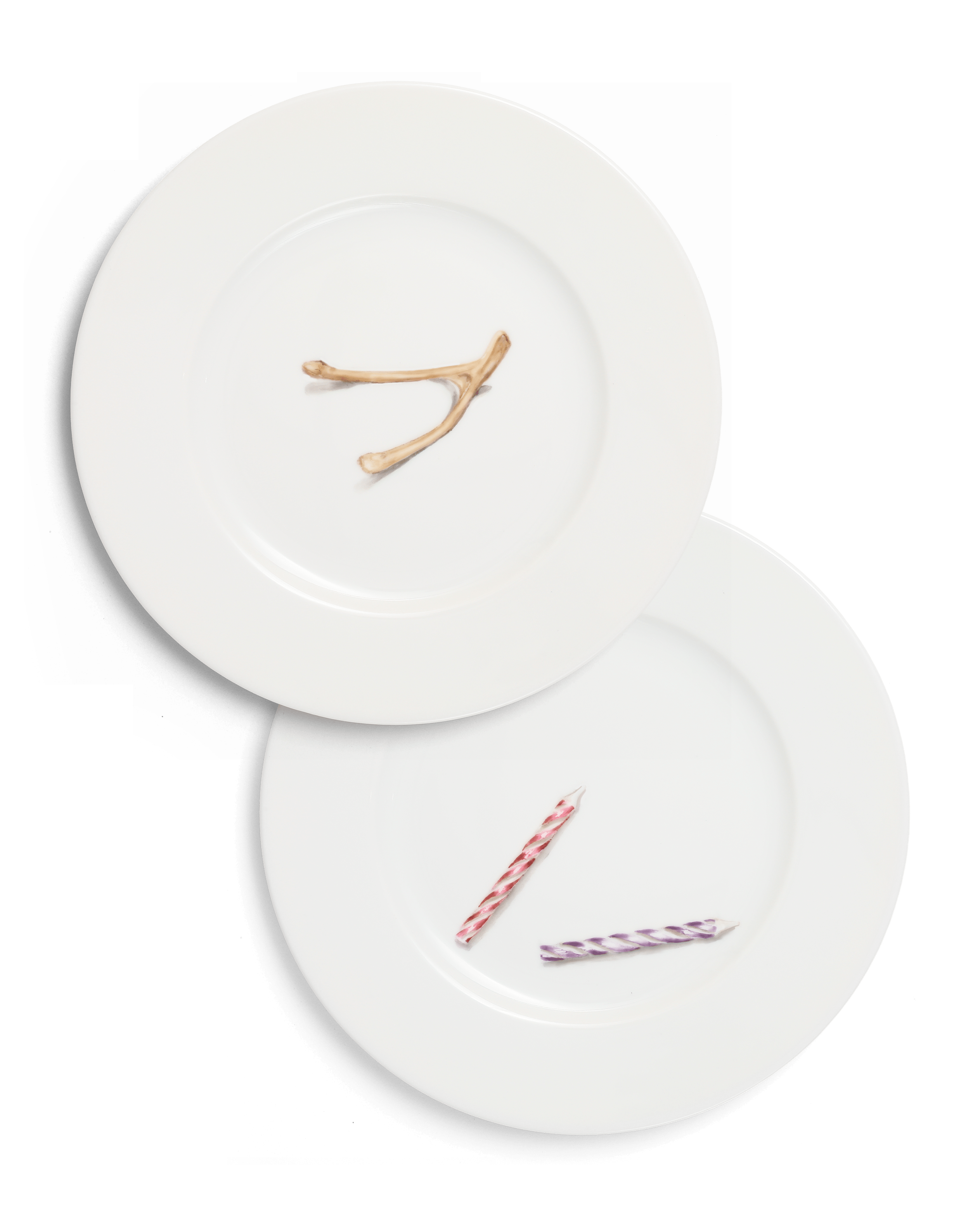 Make a Wish | Hand Painted Dessert Plate Set - Motte Studio